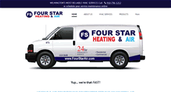 Desktop Screenshot of fourstarair.com